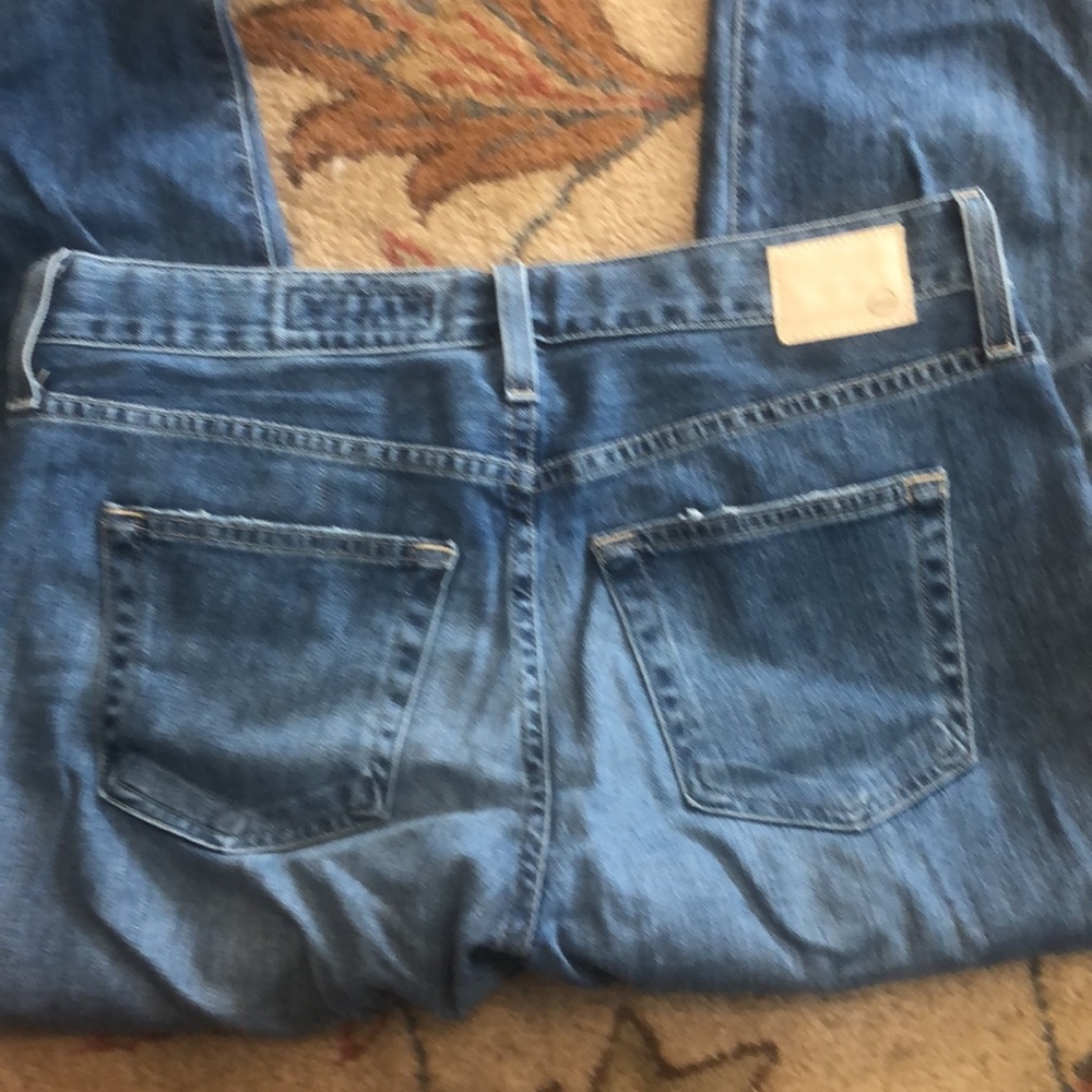 AG ankle jean 27r folded hem - Picture 4 of 6